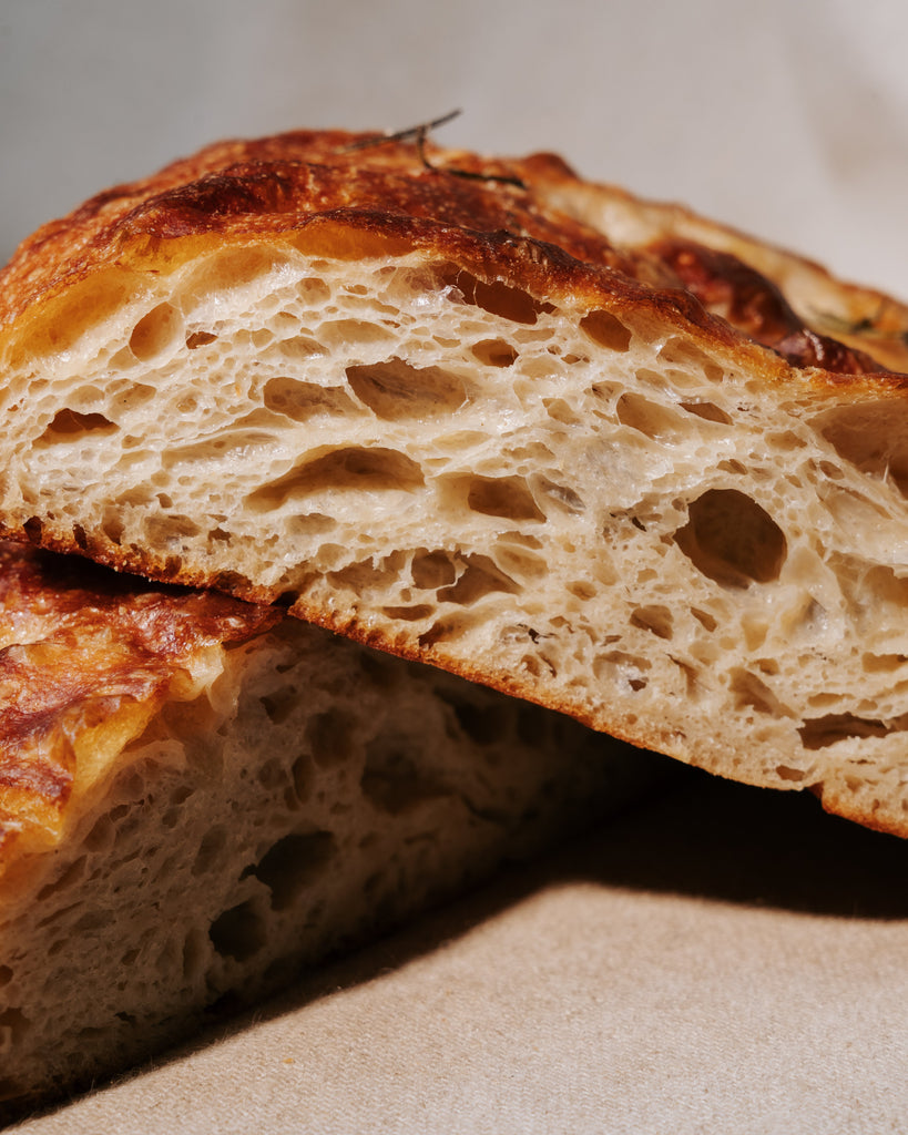 Focaccia with Rosemary and Sea Salt