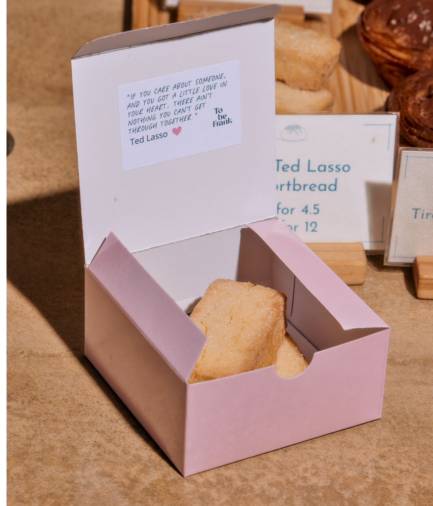 The Ted Lasso -  Gift box of 3 Shortbread Biscuit